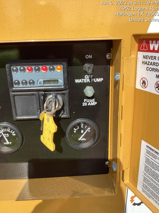 2023 Vac-Tron LP573XDT T4 Koehler Diesel Engine, 500 Gallon Debris Tank, x2 100 Gallon Water Tanks