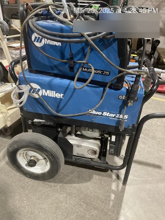 2023 Miller Electric Blue Star 185 Engine Driven Welder, Electric Start, 13 hp, Gas, 6,500 W Peak 907664