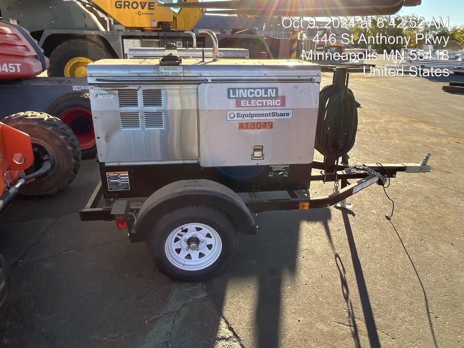 2024 Lincoln Electric LE400 Kubota V1505, Trlr, Cable Rack, Light Kit, ES Decals, T3