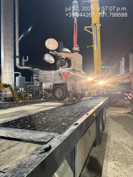 2018 Wacker Neuson LTV6L-MH Wacker Neuson LTV6L Mobile Light Tower w/Fuel Level Sensor Installed