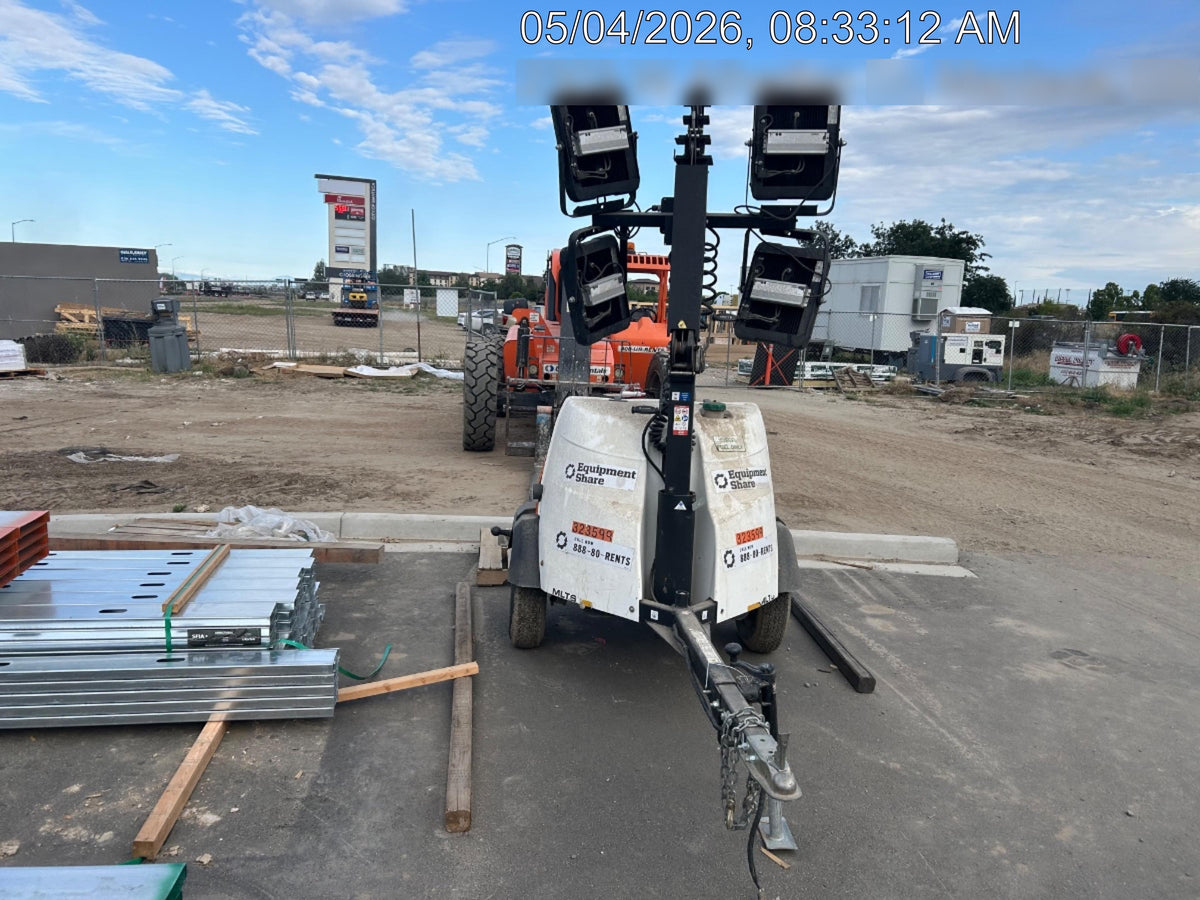 2023 Generac MLT2 Diesel, Flex Switch 120V Input, Powerzone Controller, (4) 320W LED Lights, 4kW Generator, 39.9 Gal Fuel Tank, 2" Ball, T3