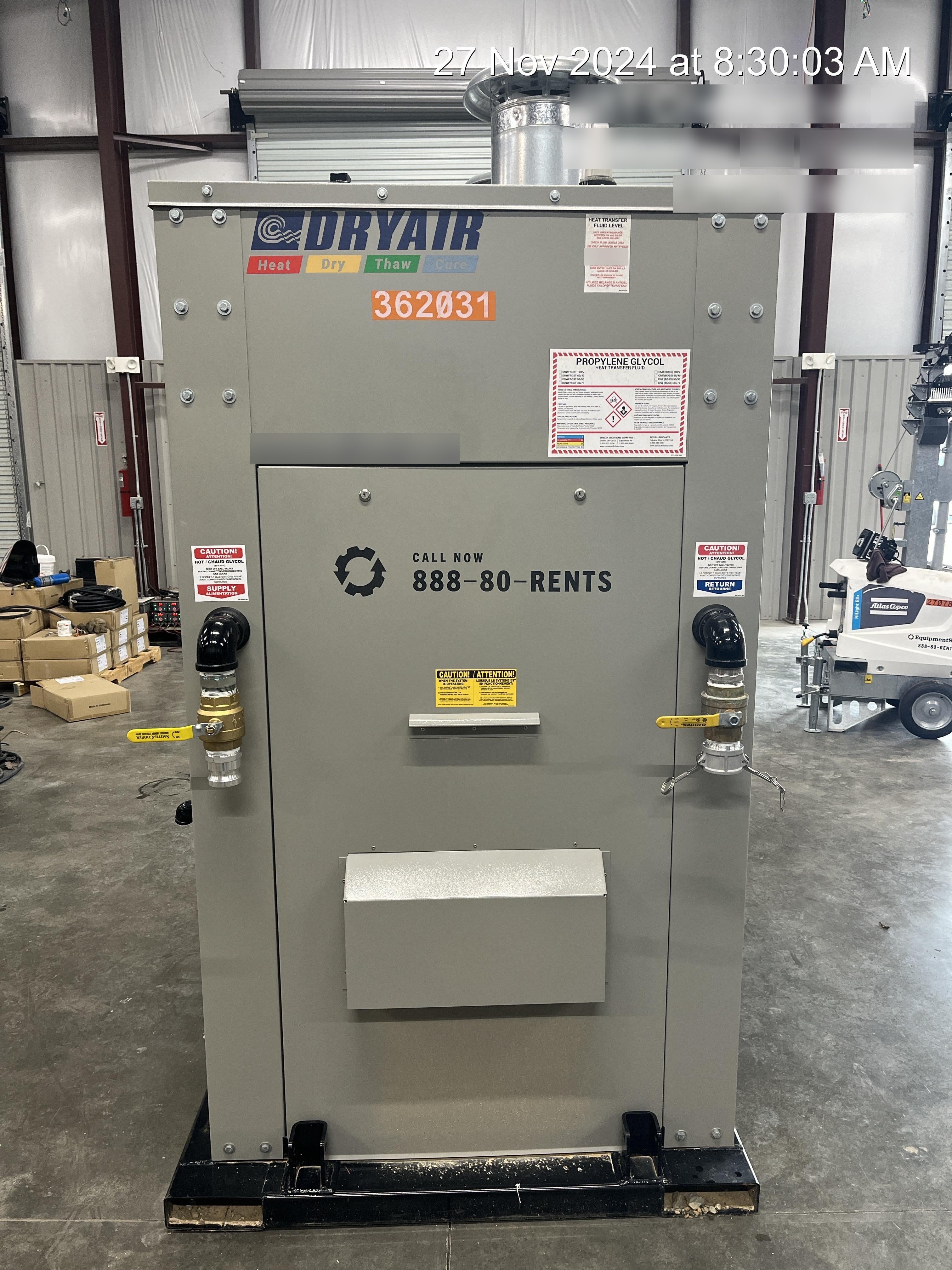 2023 DRYAIR 1800CHU
