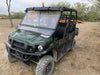 2019 Kawasaki Mule PRO-DXT Standard Options, Backup Alarm, Beacon, Plastic Hard Top, Poly Windshield, Horn Kit