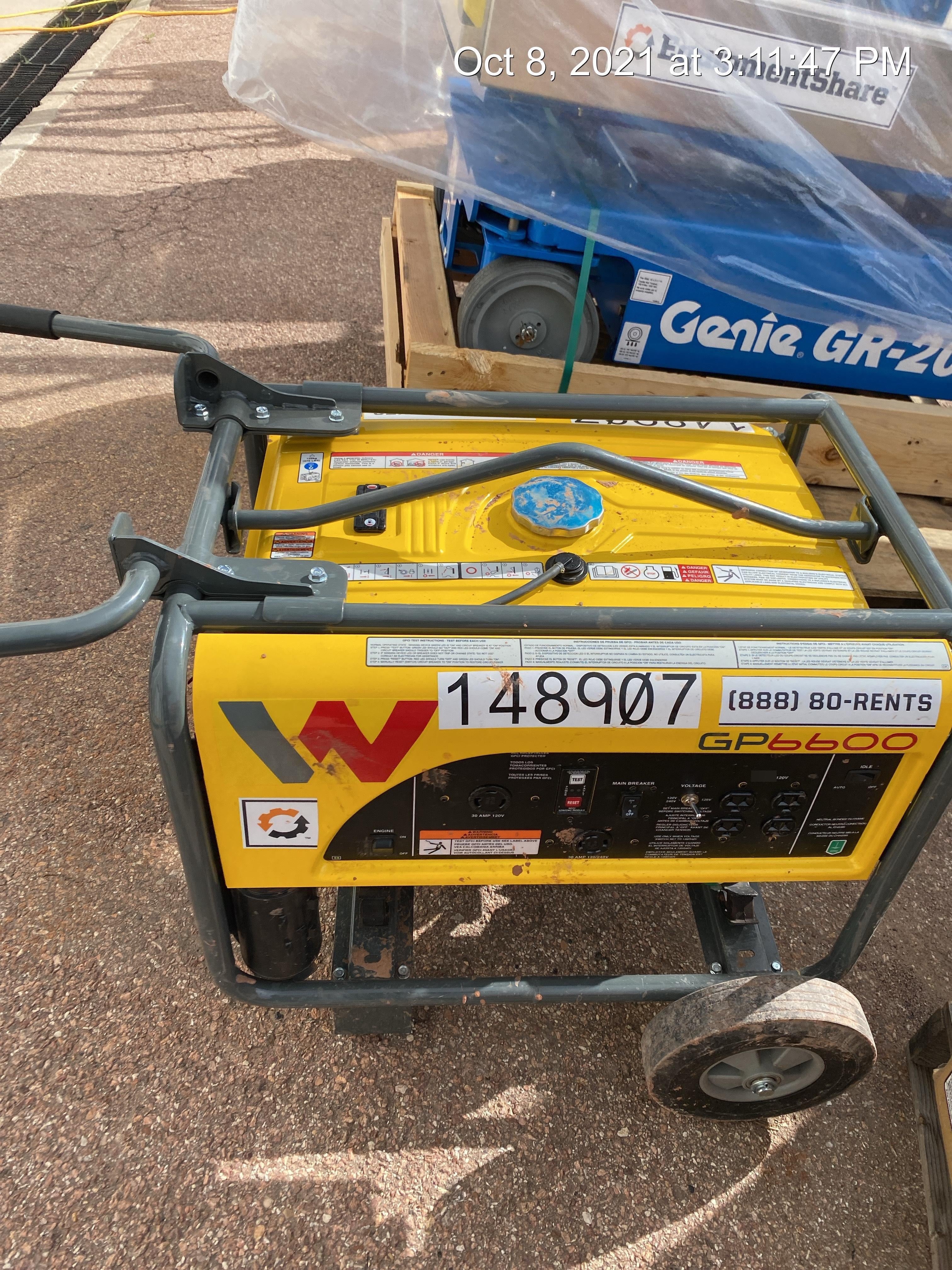 2021 WACKER NEUSON GP6600A