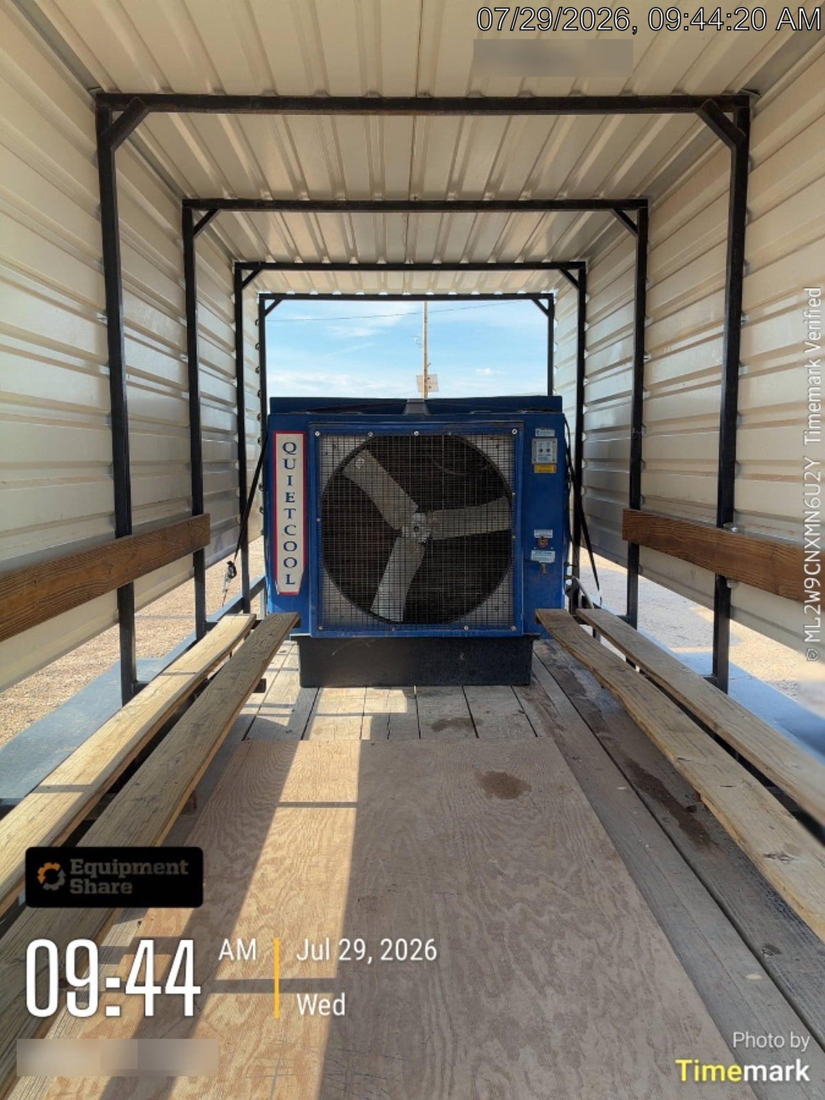 2019 CENTEX Cooling Trailer