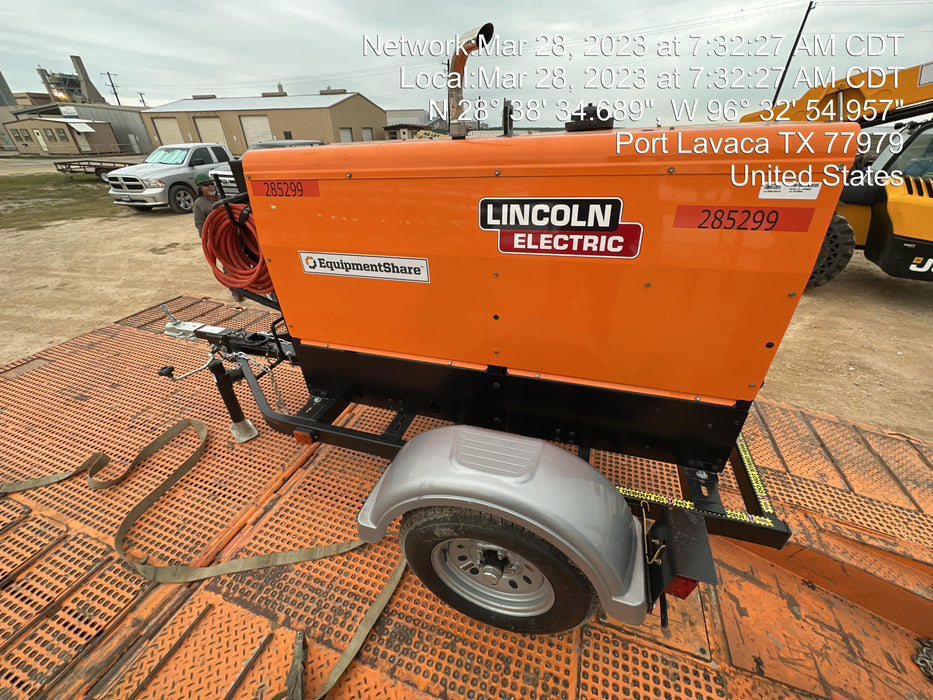 2022 Lincoln Electric LE400 Kubota V1505, Trlr, Cable Rack, Light Kit, ES Decals, T3