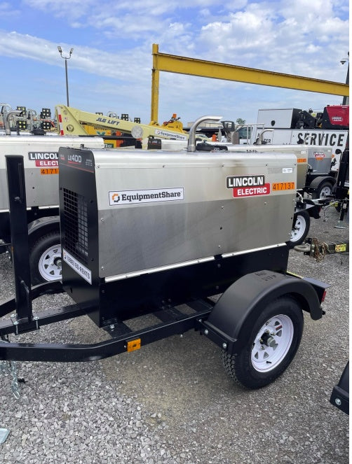 2024 Lincoln Electric LE400 Kubota V1505, Trlr, Cable Rack, Light Kit, ES Decals, T3