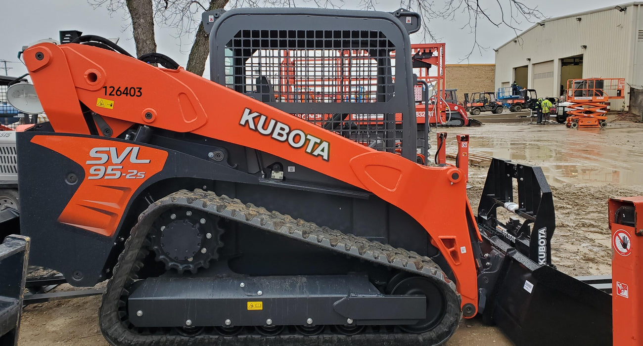 2020 Kubota SVL95-2S Open ROPS, Tier 4 Kubota Engine, Quick Coupler
