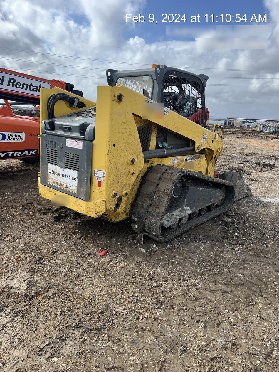 2018 Wacker Neuson ST35 ST35 10K Tracked Skid Loader, Canopy , ISO, Bucket Leveling, 82" Bucket w/ smooth bolt on edge