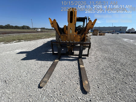 2019 JCB 510-56 Open ROPS, 74 HP, Solid Tires, Worklights, Beacon, Aux Hydraulics, Lifting Eye, 60" Carriage/60" Forks