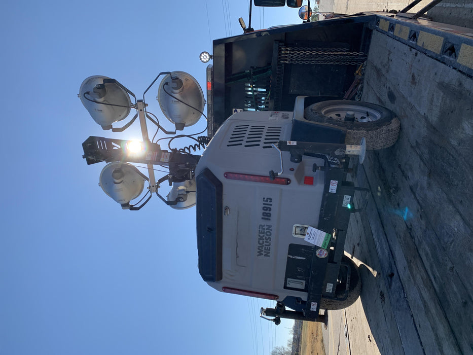 2018 Wacker Neuson LTV6L-MH Wacker Neuson LTV6L Mobile Light Tower w/Fuel Level Sensor Installed