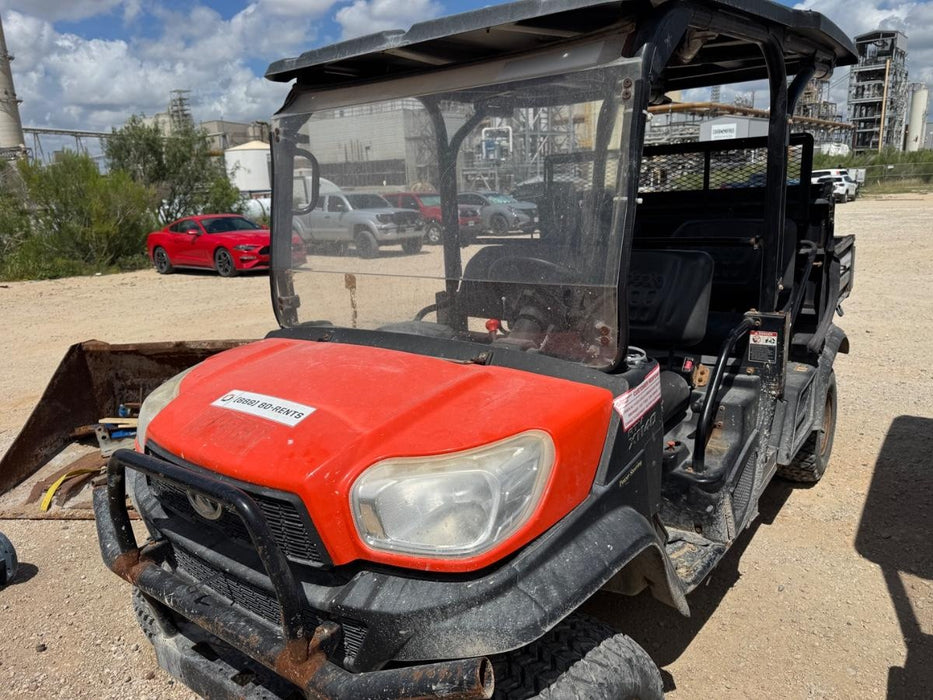 Kubota RTV-X1140W-H Canopy, 4-Seater, Diesel, Windshield Acrylic Clear, LED Strobe, Backup Alarm