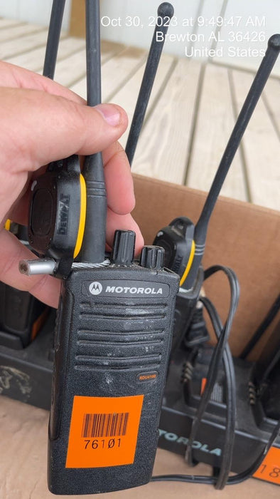 2020 MOTOROLA RDU4100