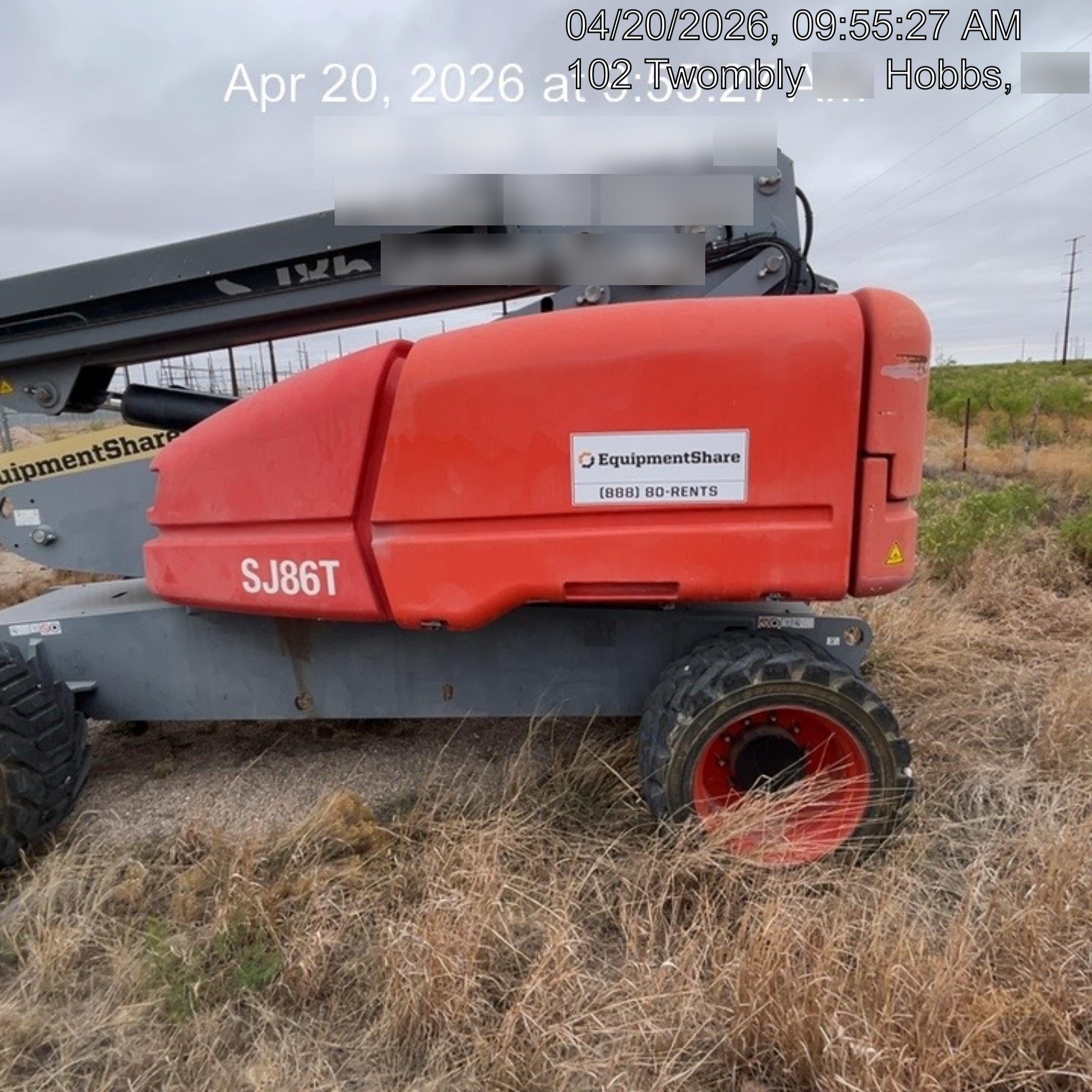 2018 SKYJACK SJ86T