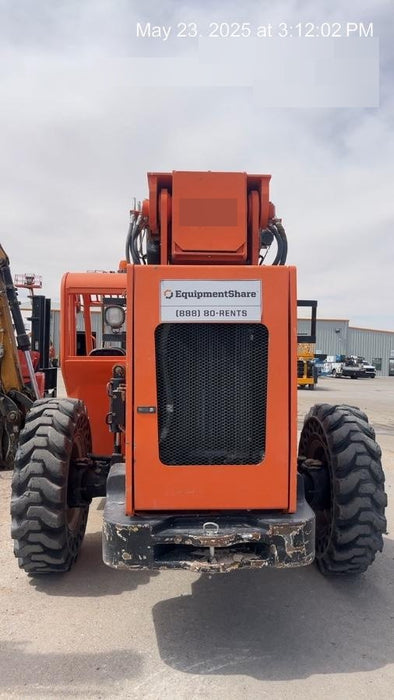 2018 Skytrak 10054 Skytrak 10054 10K Telehandler w/Open ROPS Solid Tires, LED Work Lights, Rotating Beacon, 60" Carriage/60" Forks
