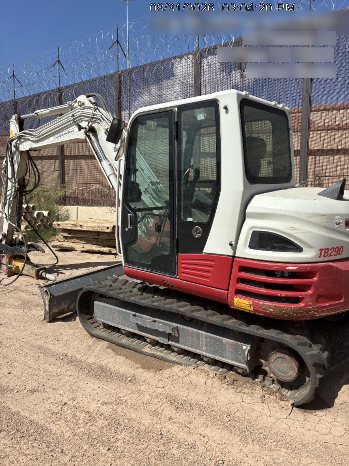 2022 TAKEUCHI TB290C