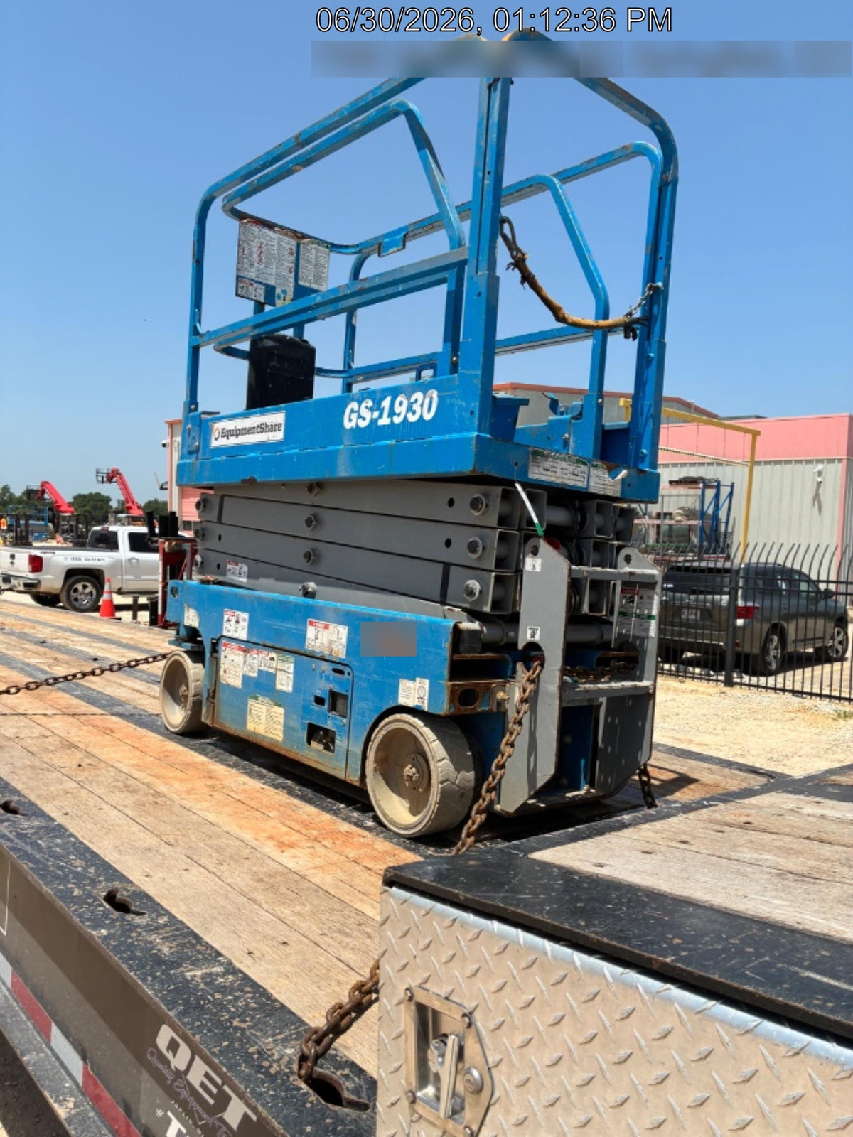 2018 Genie GS-1930 Genie GS-1930 Scissor Lift w/Standard Options