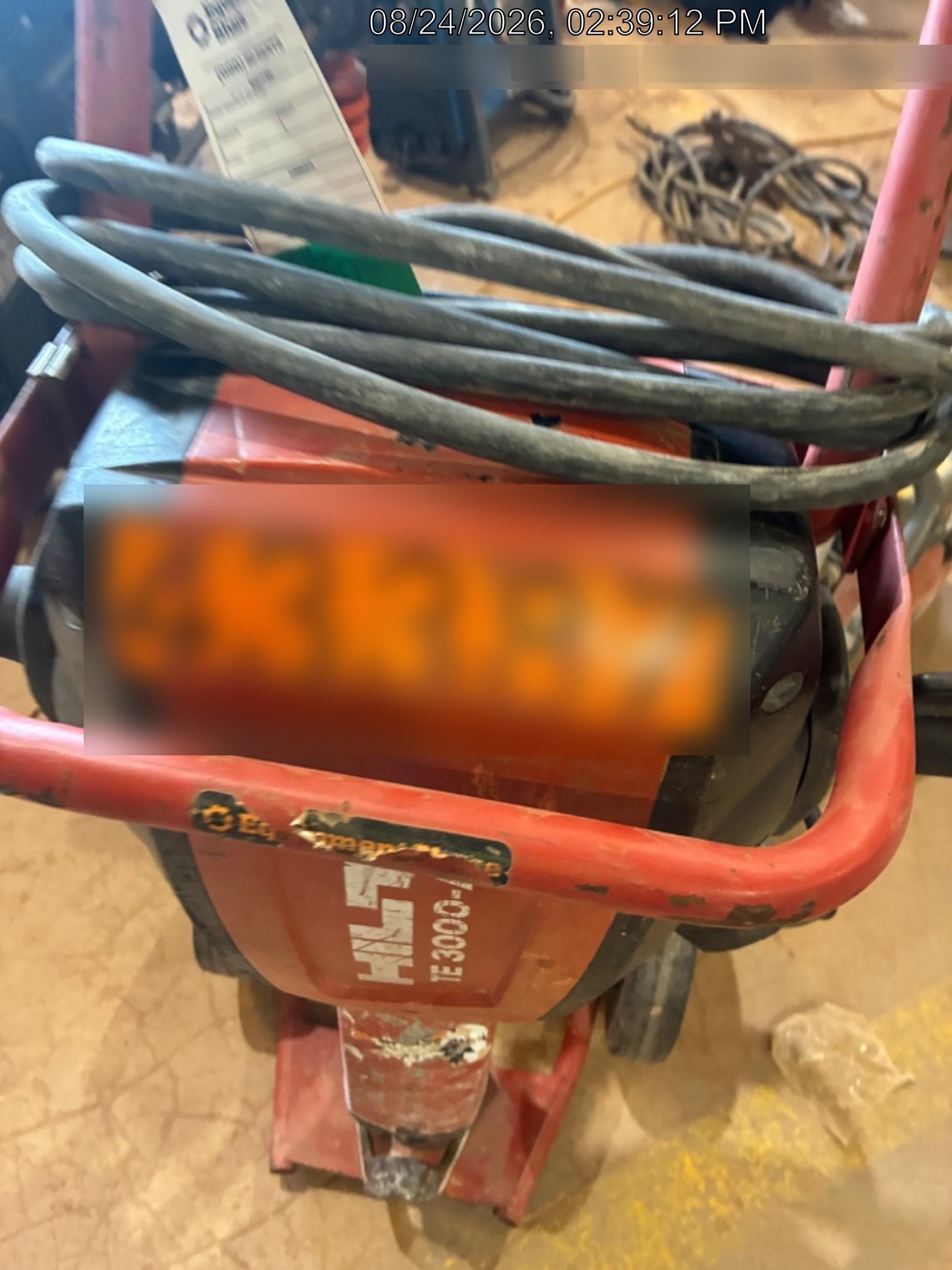 2019 HILTI TE 3000-AVR