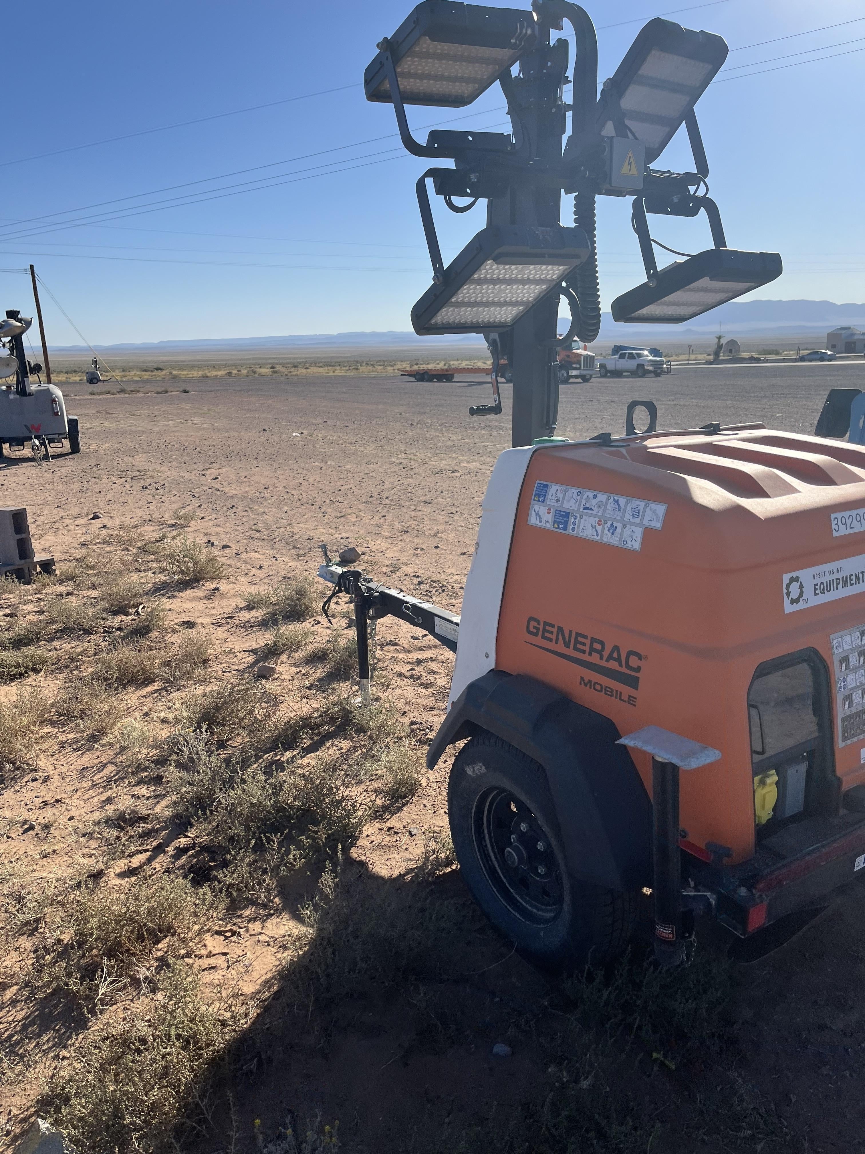 2024 Generac MLT2 Diesel, Flex Switch 120V Input, Powerzone Controller, 
(4) 320W LED Lights, 4kW Generator, 39.9 Gal Fuel Tank, 2" Ball, T3