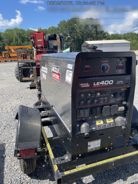 2024 Lincoln Electric LE400 Kubota V1505, Trlr, Cable Rack, Light Kit, ES Decals, T3