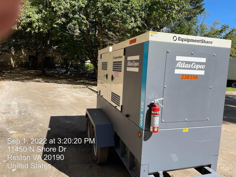 2022 ATLAS COPCO QAS 125