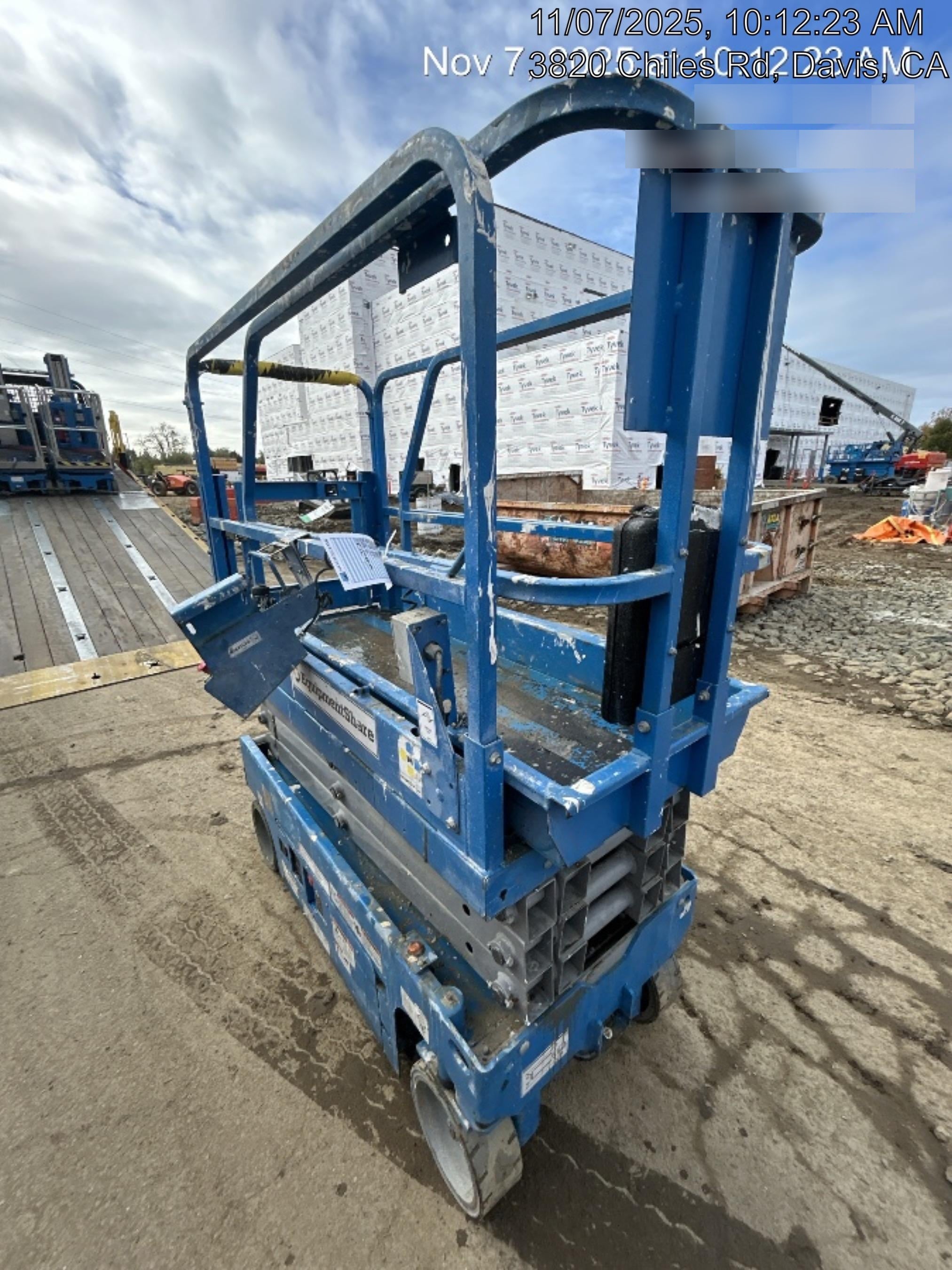 2019 Genie GS-1930 Half Height Swing Gate, 800W Inverter