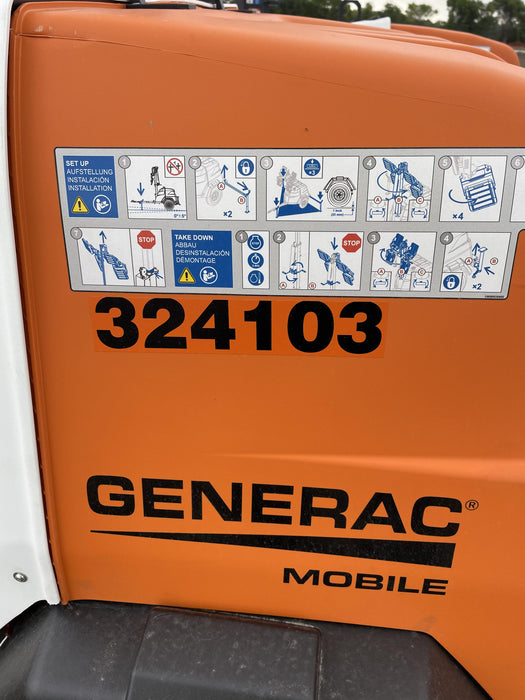 2023 Generac MLT2 Diesel, Flex Switch 120V Input, Powerzone Controller, (4) 320W LED Lights, 4kW Generator, 39.9 Gal Fuel Tank, 2" Ball, T3