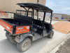 2021 Kubota RTV-X1140W-H Plastic Canopy, Windshield Acrylic Clear, LED Strobe Light, Wire Harness Kit, Back up Alarm