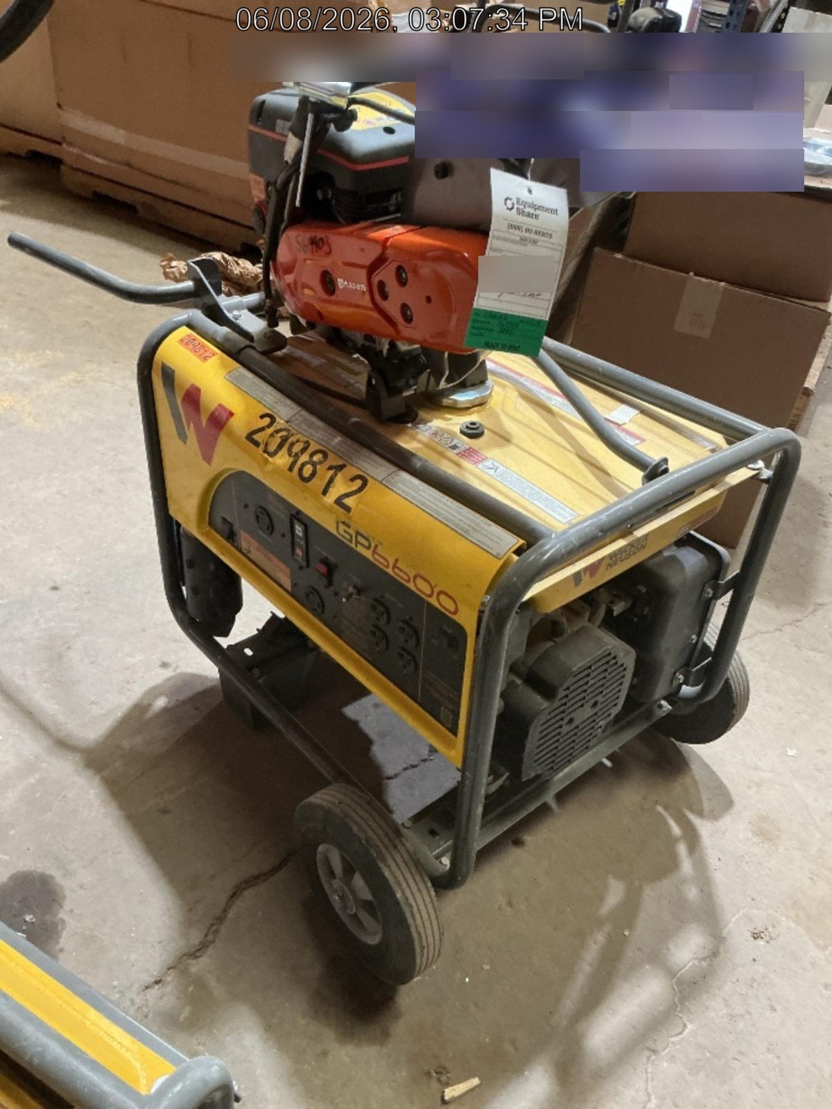 2022 WACKER NEUSON GP6600A
