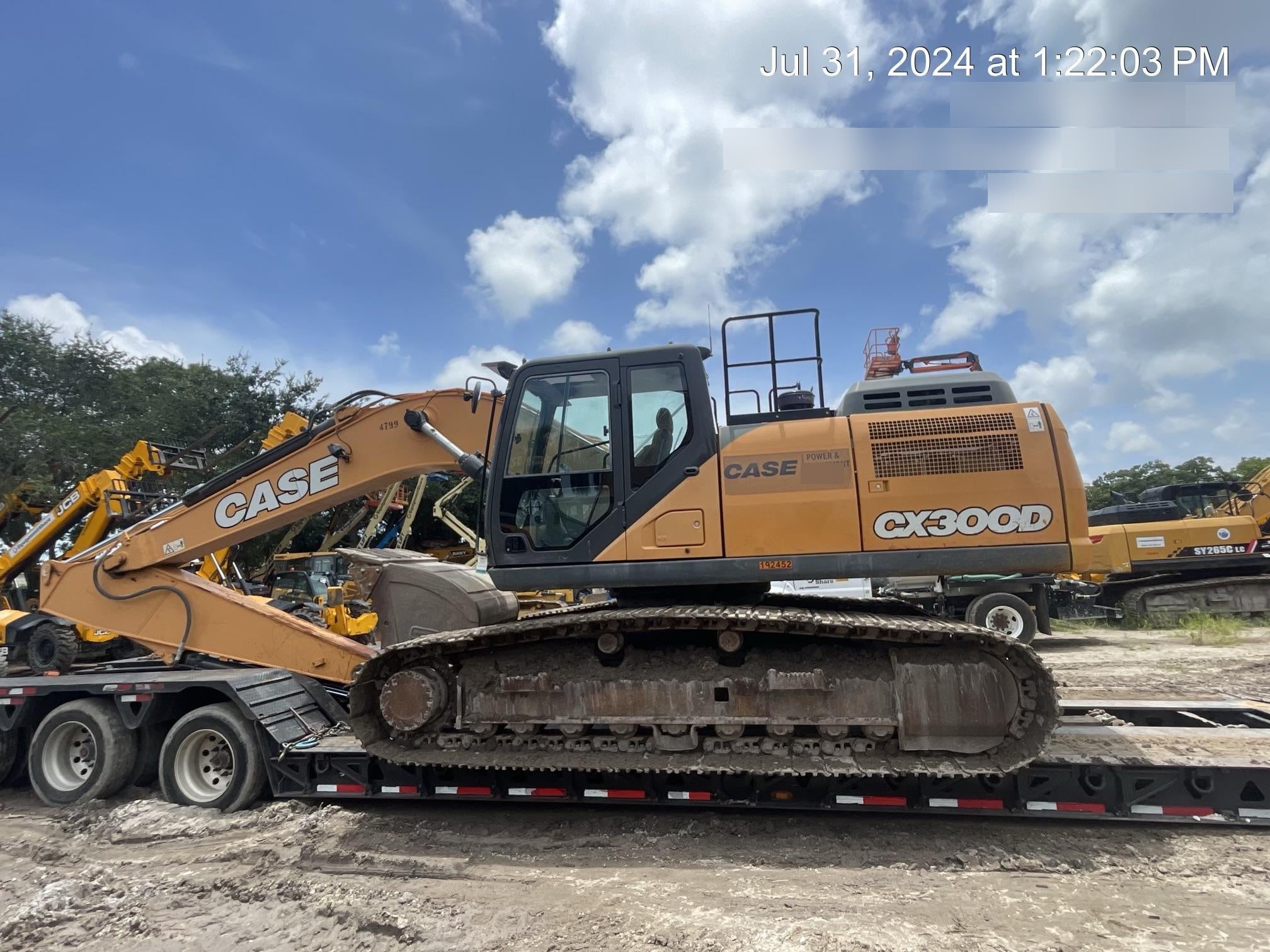2019 CASE CX300D