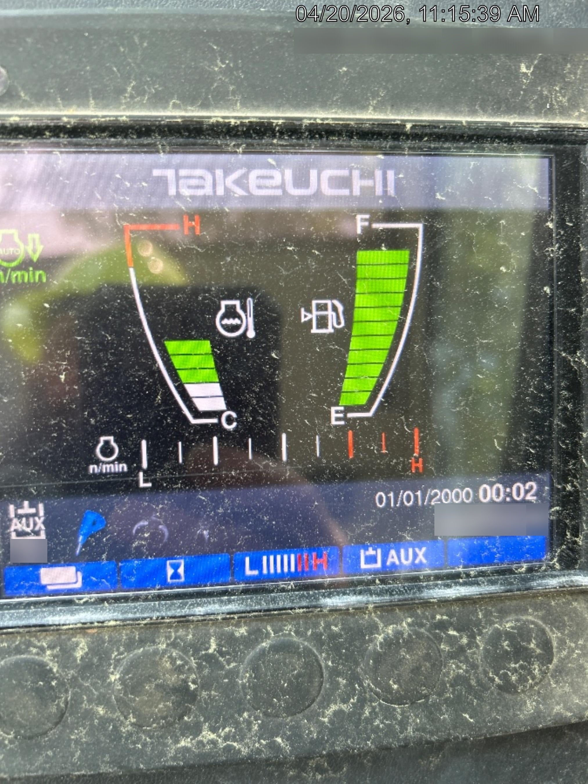 2020 TAKEUCHI TB250-2C