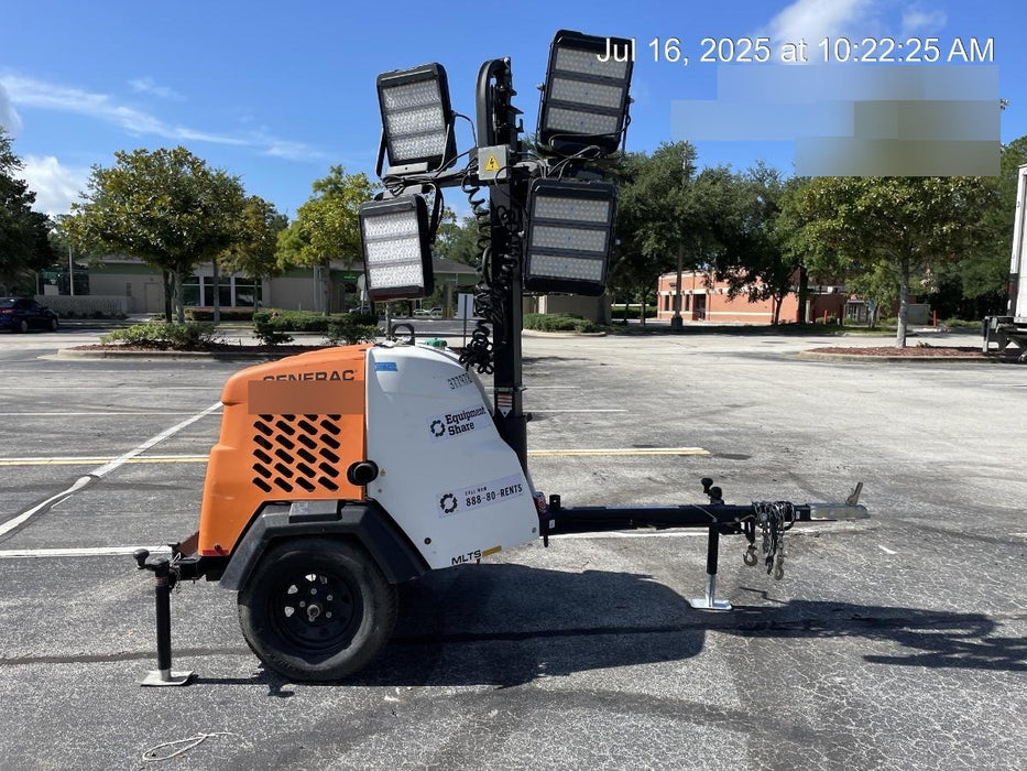 2023 Generac MLT2 Diesel, Flex Switch 120V Input, Powerzone Controller, 
(4) 320W LED Lights, 4kW Generator, 39.9 Gal Fuel Tank, 2" Ball, T3