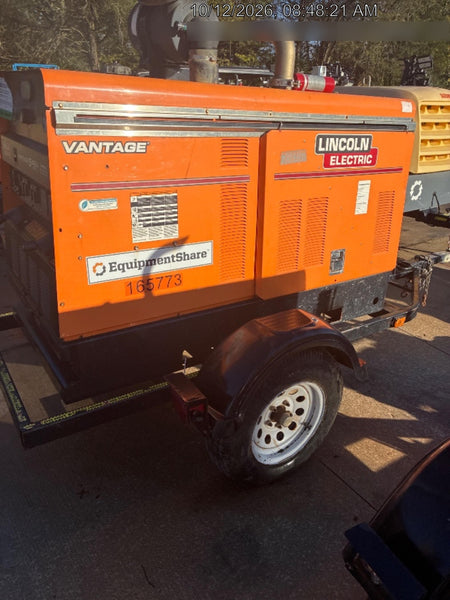 2021 Lincoln Electric Vantage 549X Ready Pak 3, ORANGE (includes trailer, cable rack, fender light kit)