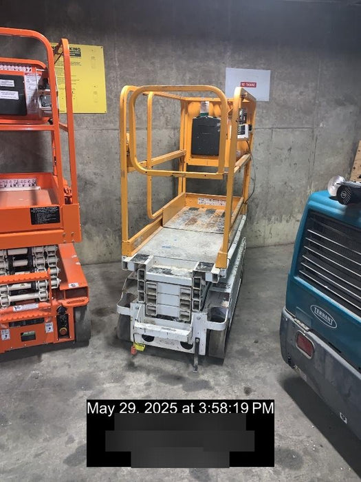 Custom Equipment HB-1430 Hy-Brid Scissor Lift
Platform capacity up to 670 lbs
Working height up to 20 ft
Weighs under 1,700 lbs
Non-marking wheels