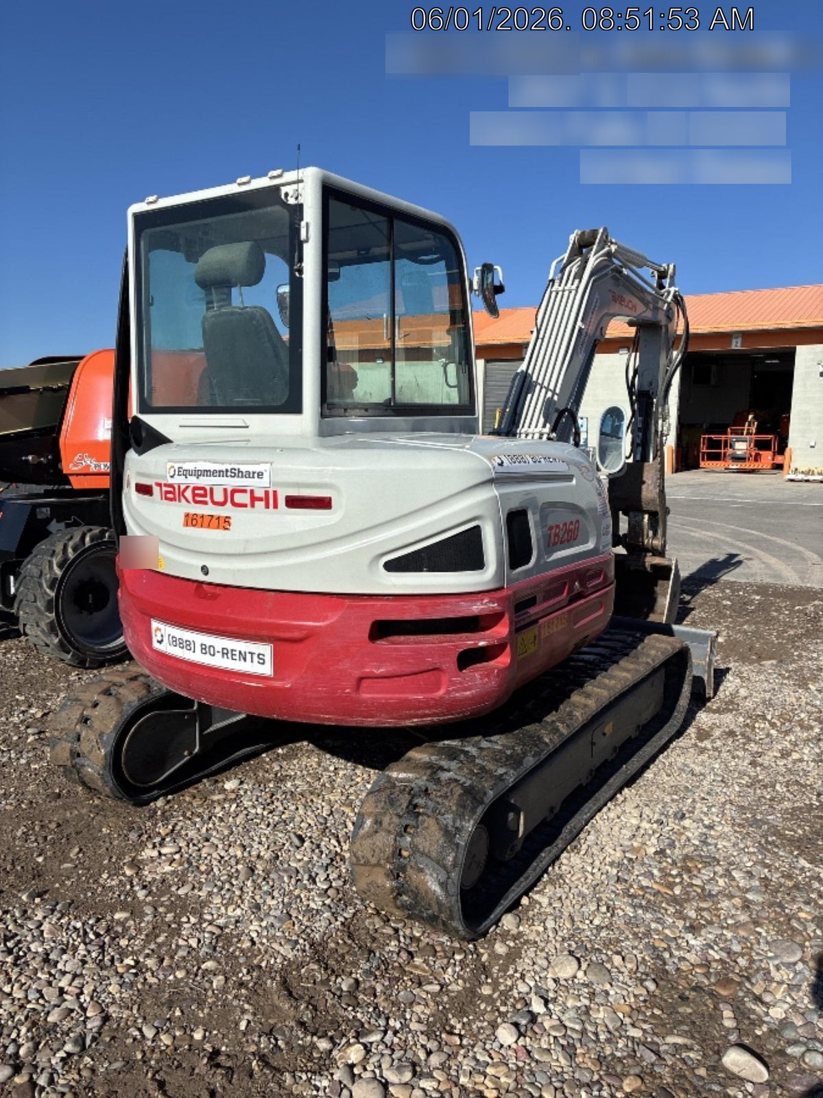 2021 TAKEUCHI TB260