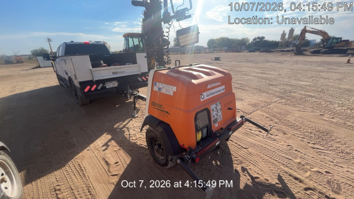 2023 Generac MLT2 Diesel, Flex Switch 120V Input, Powerzone Controller, 
(4) 320W LED Lights, 4kW Generator, 39.9 Gal Fuel Tank, 2" Ball, T3