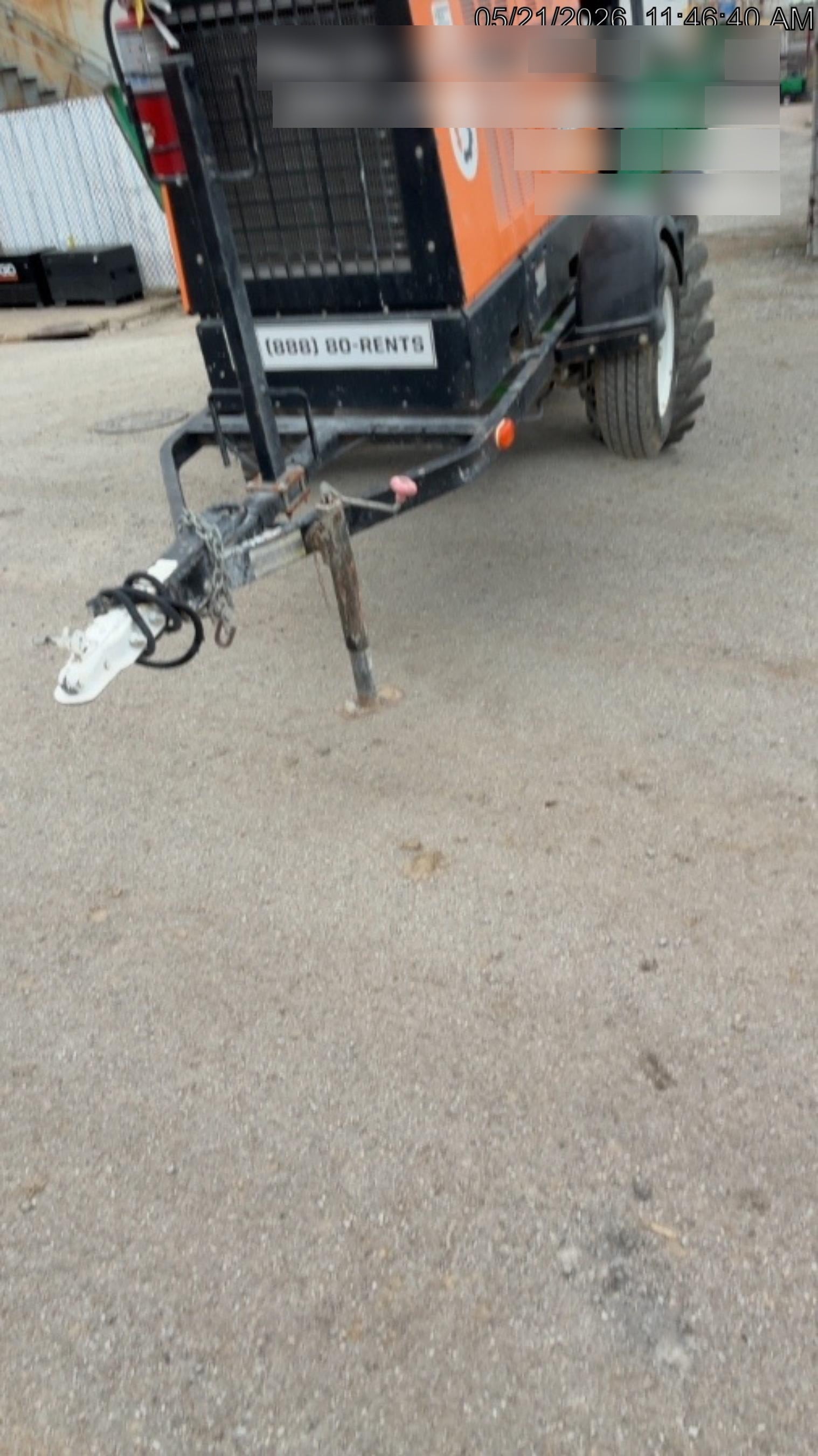 2021 Lincoln Electric Vantage 549X Ready Pak 3, ORANGE (includes trailer, cable rack, fender light kit)