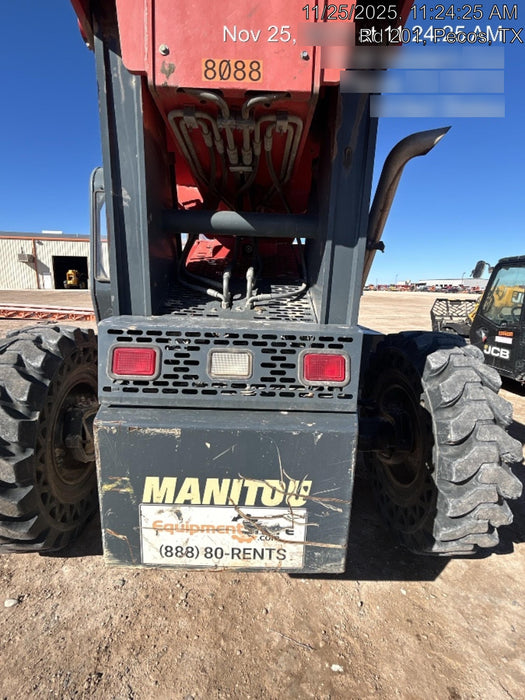 2018 Manitou MTA10055 Manitou MTA 10055 w/Open ROPS, Work Lights/Strobe, Aux Hyd, Solid Tires, Lift Hook, 66" Carriage, 60" Forks