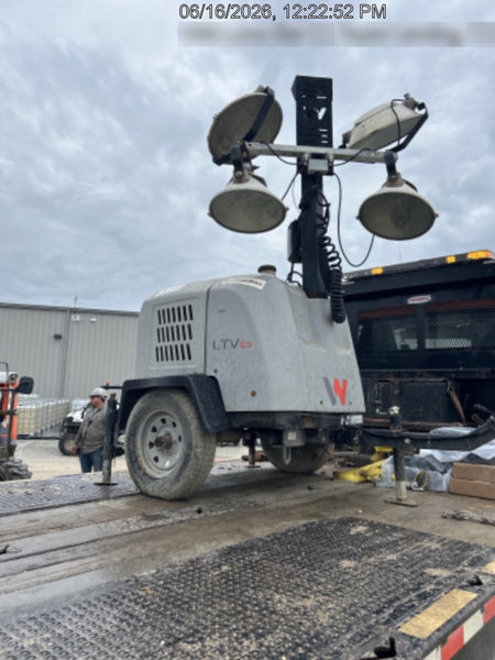 Wacker Neuson LTV6K-MH Power mast, 1100W MH, Fuel Sensors, Wiring Harness