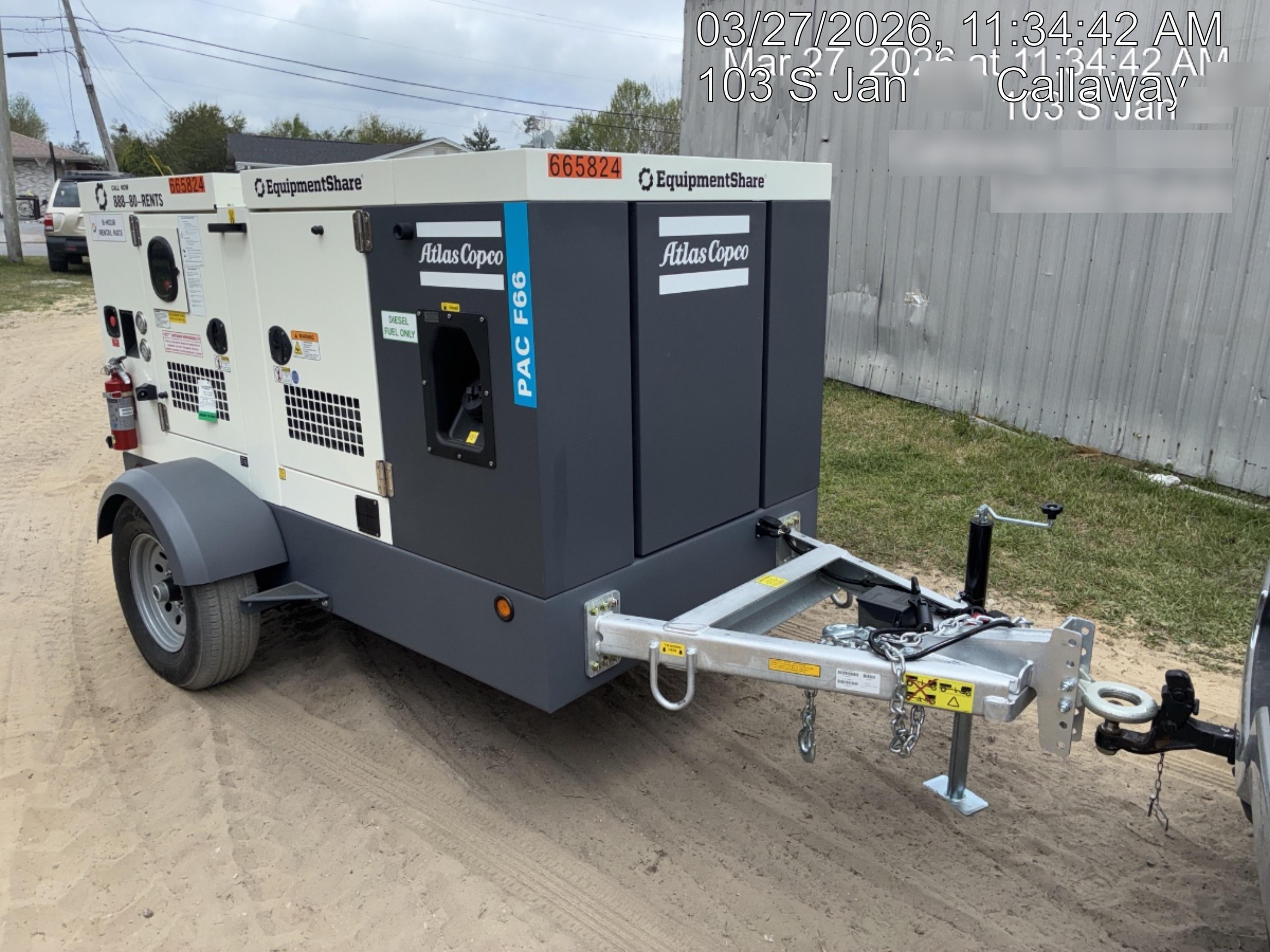 2026 ATLAS COPCO PAC F66 KD-S