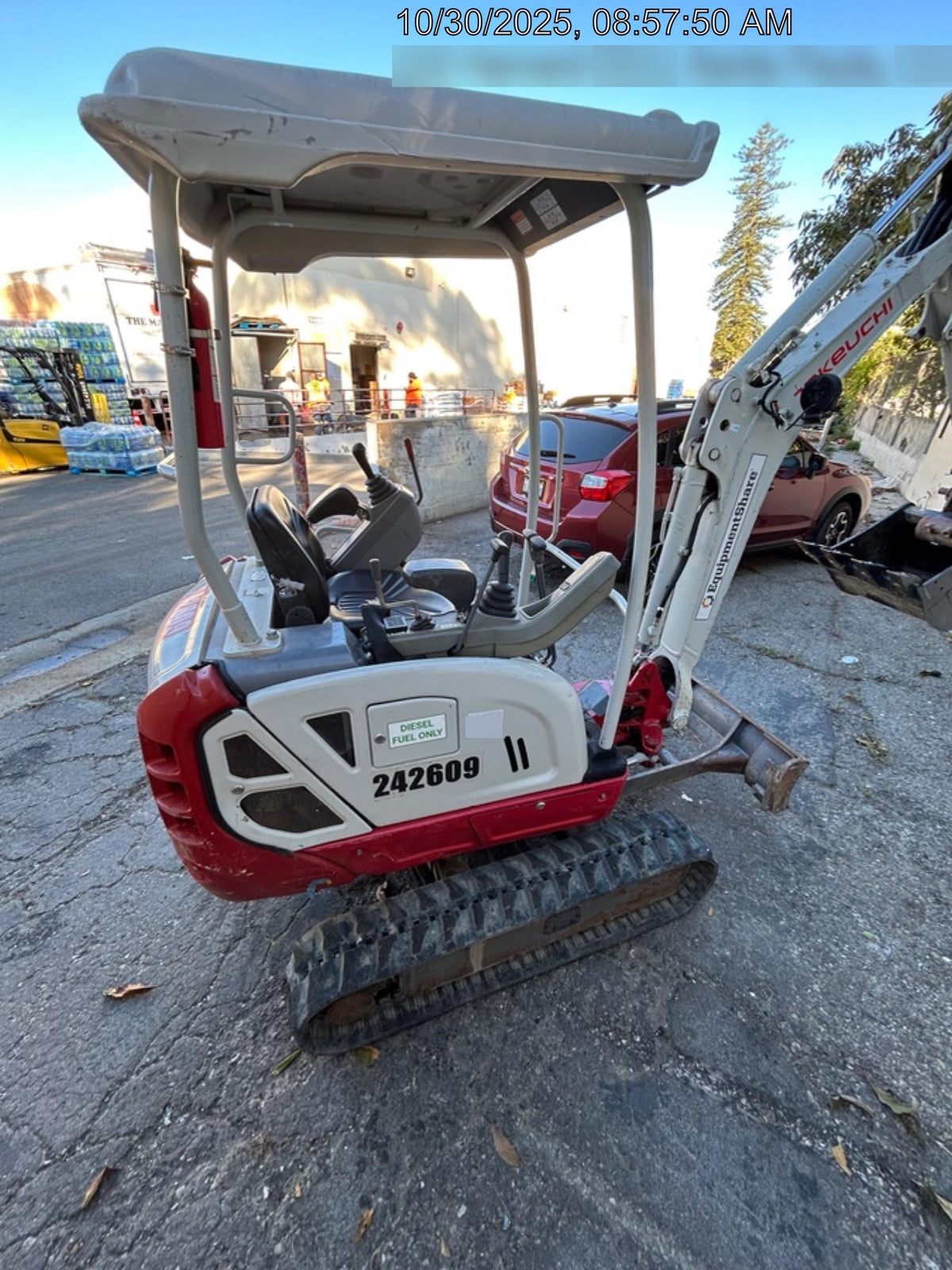 2021 TAKEUCHI TB216R