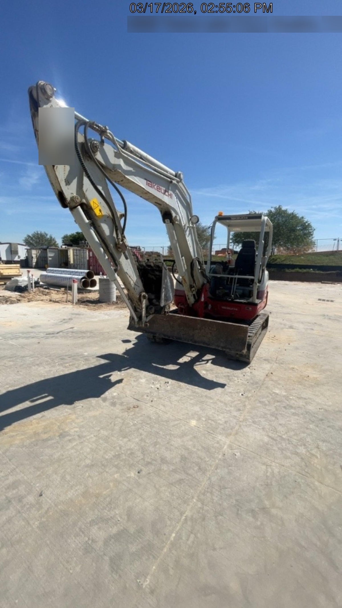 2019 TAKEUCHI TB260