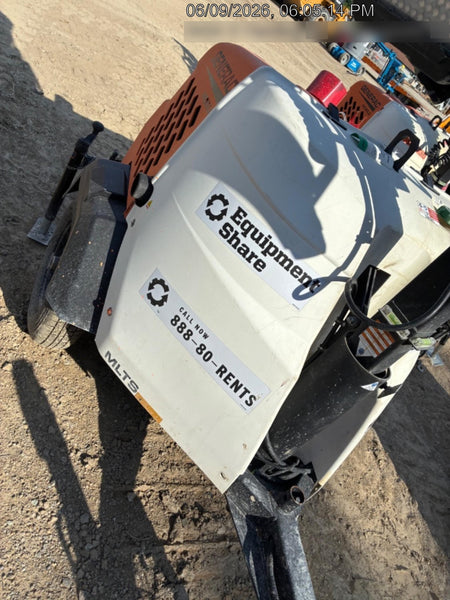 2024 Generac MLT2 Diesel, Flex Switch 120V Input, Powerzone Controller, 
(4) 320W LED Lights, 4kW Generator, 39.9 Gal Fuel Tank, 2" Ball, T3