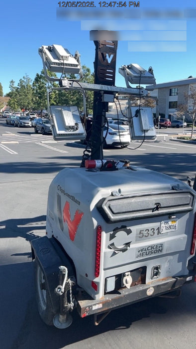 2019 Wacker Neuson LTV6K-LED LED Light Towers