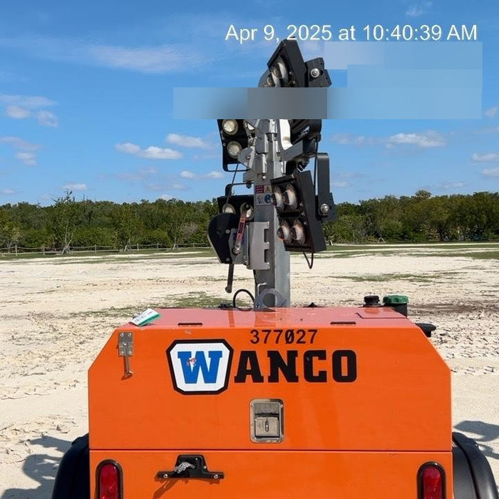 2023 Wanco WLTT-4MM4K Diesel, Deep Sea Controller, Shore Power Plug, Auto Start, (4) 350W LED Floodlights, 4kW Generator, 60 Gal Fuel Tank, 2" Ball, T3