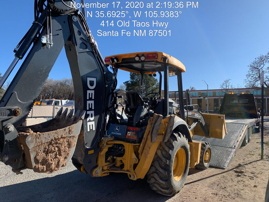 2020 John Deere 310LEP - Extendable Stick Canopy, 4WD, Extendable Stick, Pilot Controls, 2 Way Hydraulics, TAG Manual QC