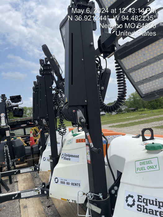 2023 Generac MLT2 Diesel, Flex Switch 120V Input, Powerzone Controller, (4) 320W LED Lights, 4kW Generator, 39.9 Gal Fuel Tank, 2" Ball, T3