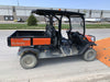 2022 Kubota RTV-X1140W-H Plastic Canopy, Windshield Acrylic Clear, LED Strobe Light, Wire Harness Kit, Back up Alarm