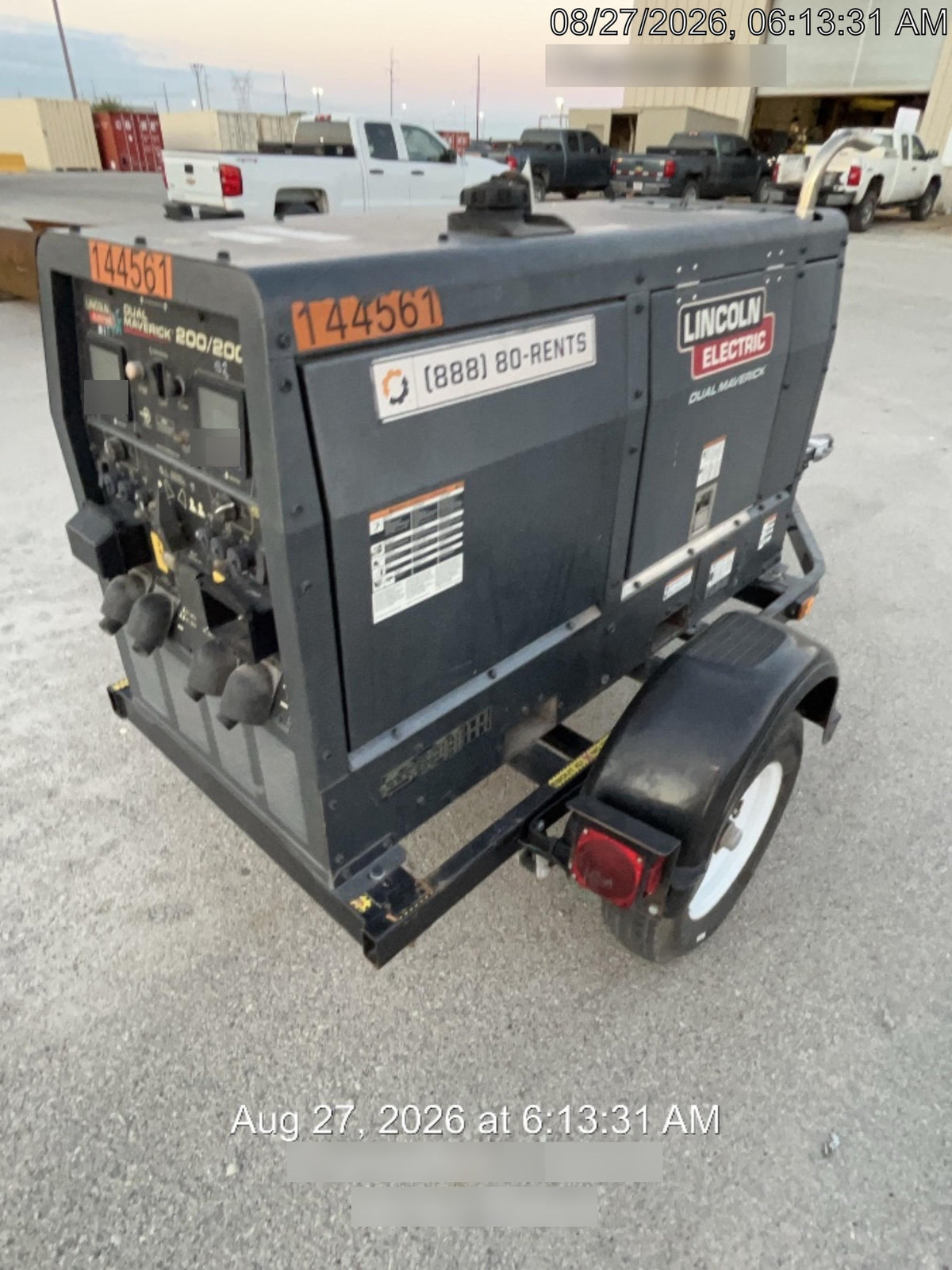 2021 Lincoln Electric Dual Maverick 200/200X Ready Pak 3 (includes trailer, cable rack, fender light kit)