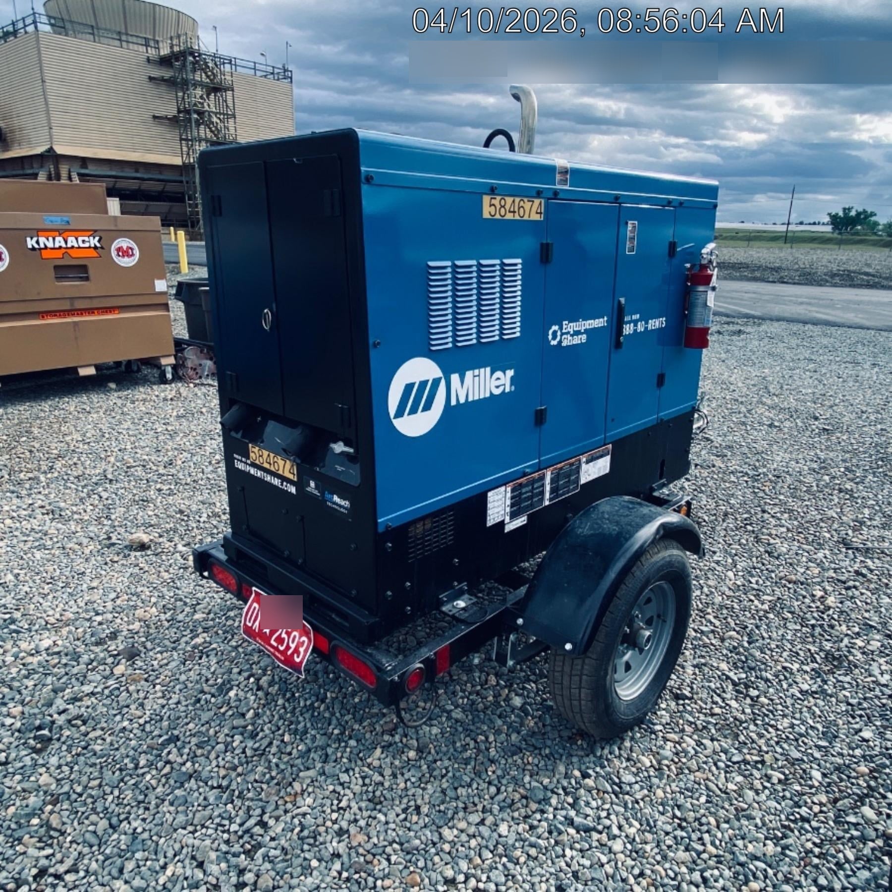 2025 MILLER ELECTRIC BIG BLUE 500